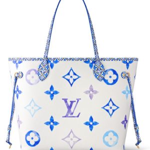 L.*V Neverfull, Neverfull MM tote, Monogram Canvas, Summer-Ready Tote, Giant Monogram pattern