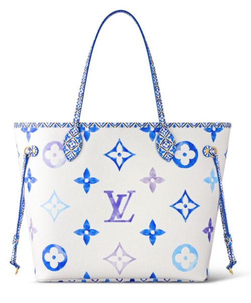 L.*V Neverfull, Neverfull MM tote, Monogram Canvas, Summer-Ready Tote, Giant Monogram pattern