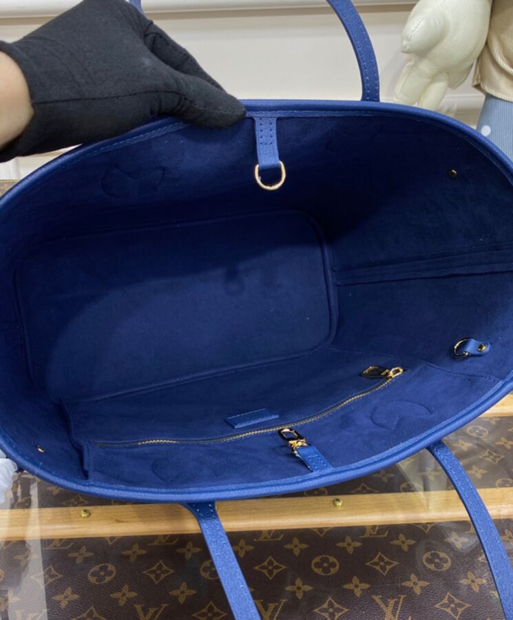 L.*V Neverfull MM M46514 Blue