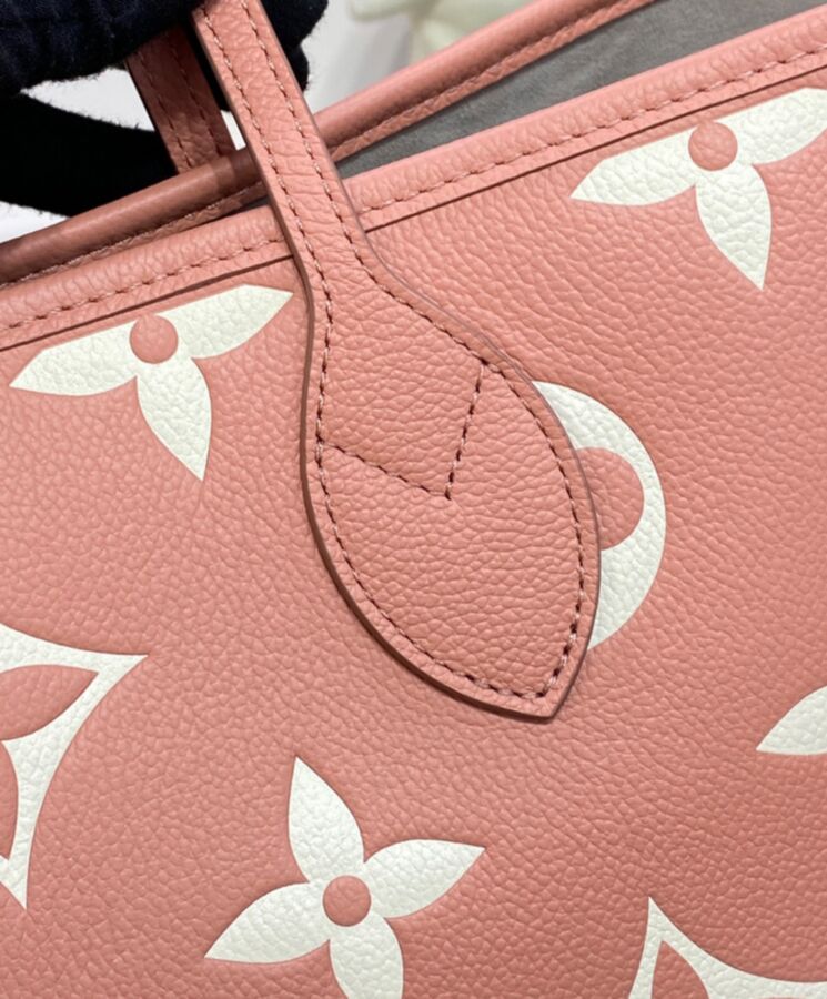 L.*V Neverfull MM M46329 Peachblow