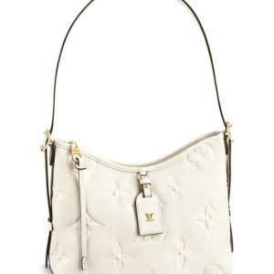 L.*V Carryall, Monogram Empreinte, Shoulder Bag, Luxury handbag, Daily Wear, Adjustable Strap Bag