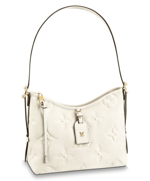 L.*V Carryall, Monogram Empreinte, Shoulder Bag, Luxury handbag, Daily Wear, Adjustable Strap Bag