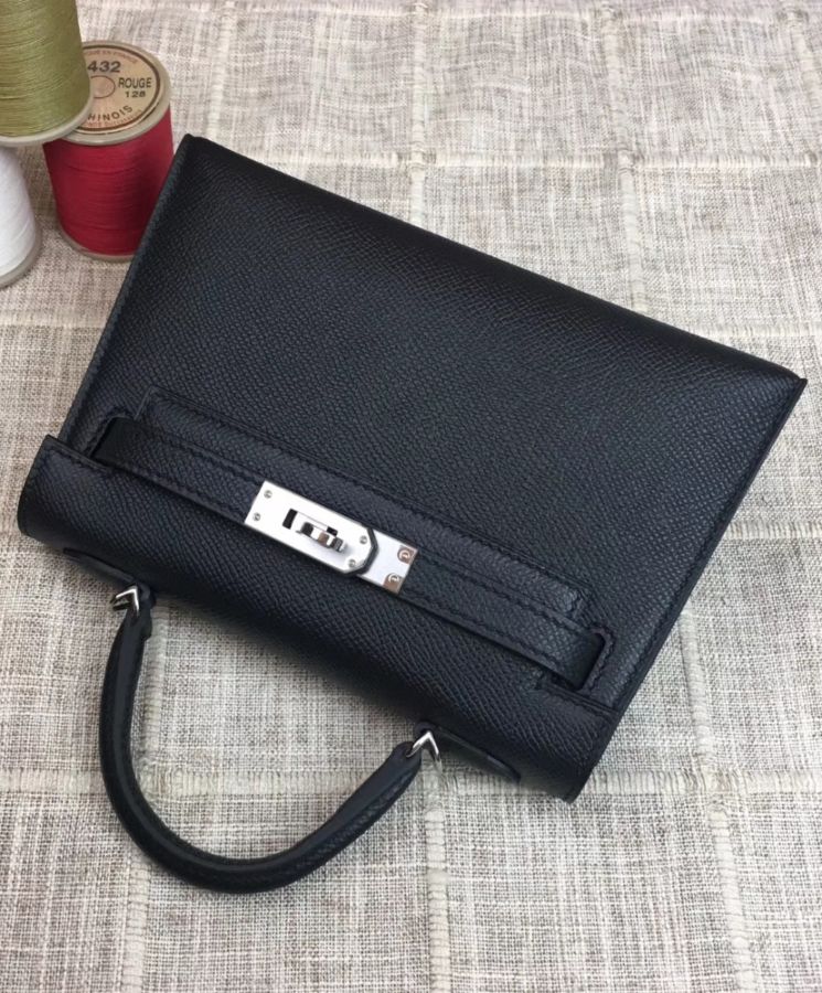 Her..mes Kelly Bag 19 Epsom Leather