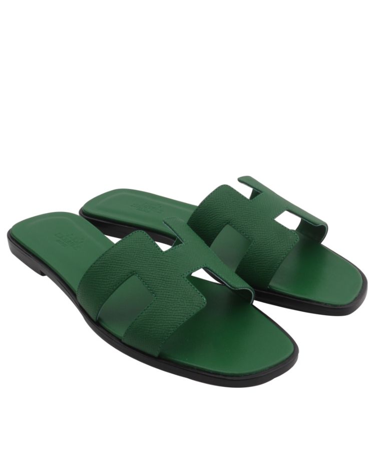 Her..mes Oran Sandal Green