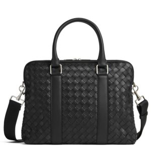 Bot.tega.Ven.eta Slim, Intrecciato Briefcase, Designer Imitation Bag