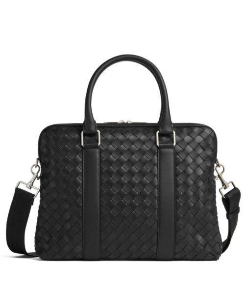 Bot.tega.Ven.eta Slim, Intrecciato Briefcase, Designer Imitation Bag