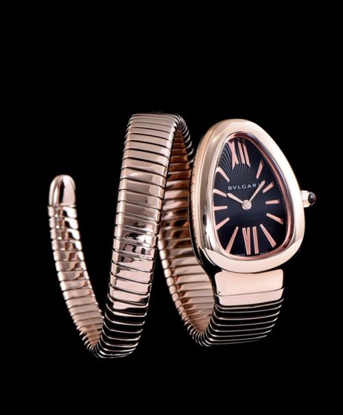 Bvl.gar Rose-Gold Automatic, Women's Luxury Watch, Rose-Gold Women's Watch