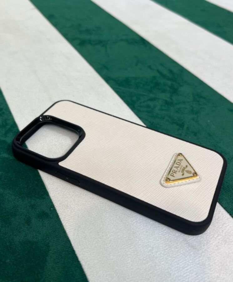 Pra.-da Saffiano Cover For Iphone 1ZH131