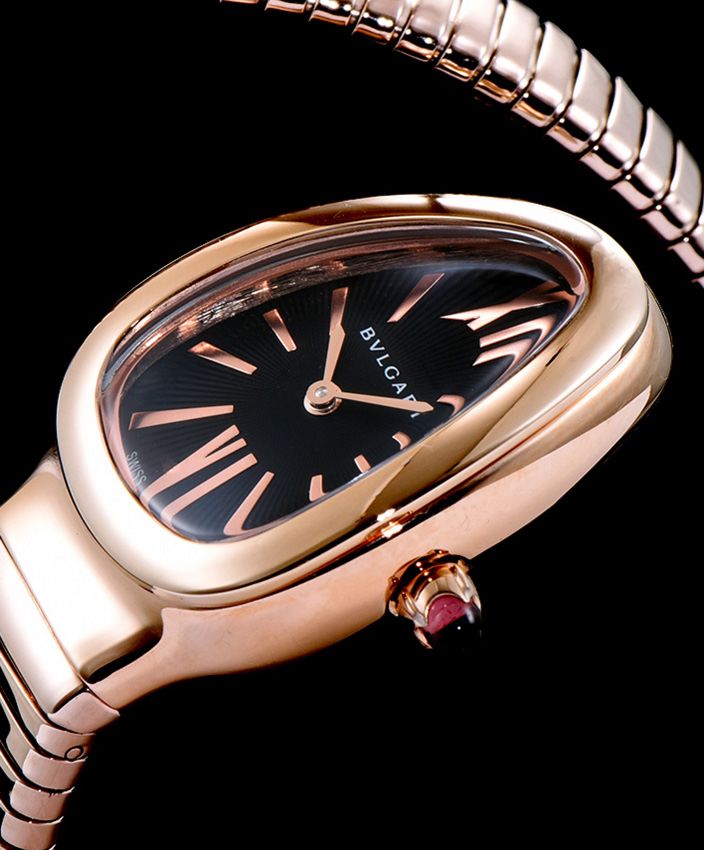 Bvl.gar Rose-Gold Automatic, Women's Luxury Watch, Rose-Gold Women's Watch