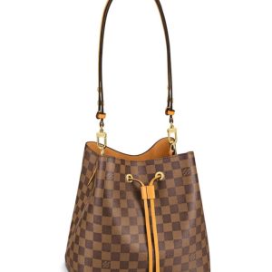 L.*V NeoNoe, Damier Ebene Canvas, Luxury Bucket Bag