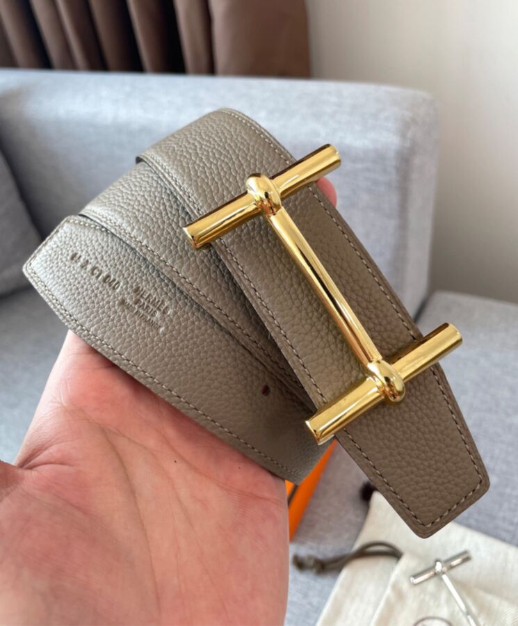 Her..mes H D’ancre Belt Buckle & Reversible Leather Strap 38mm