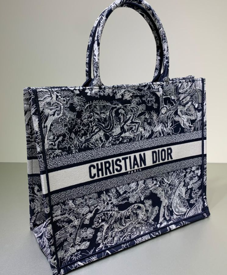 Di.ar Book Tote Dark Blue