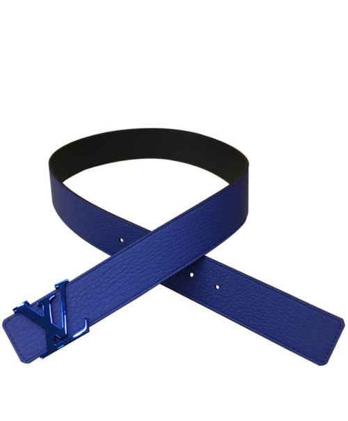 L.*V L.*V, Taurillon Leather, Reversible Belt, L.*V Signature Buckle