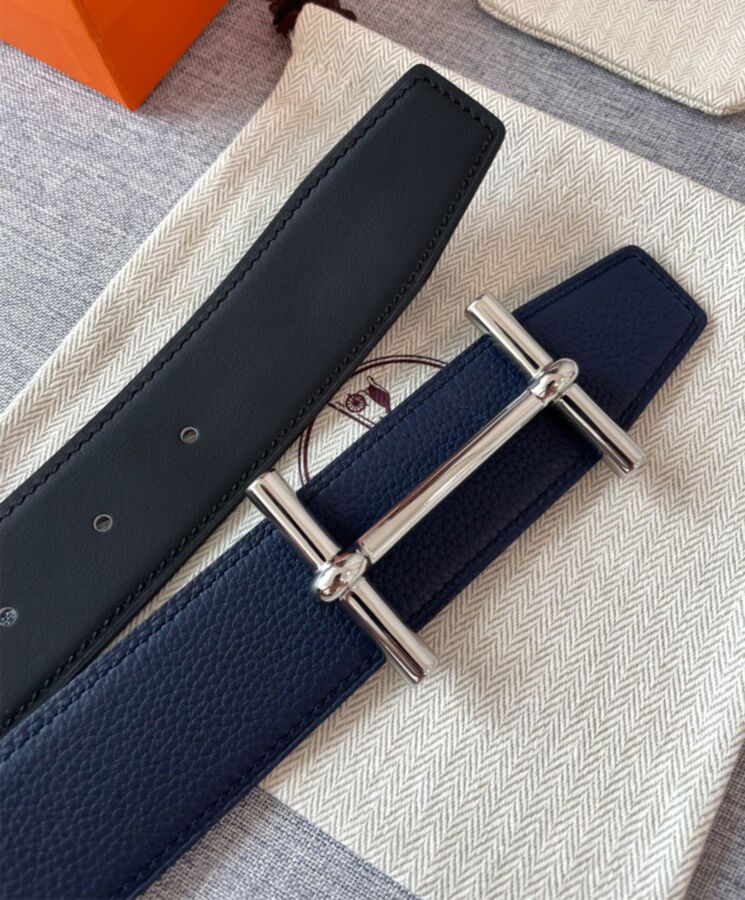 Her..mes H D’ancre Belt Buckle & Reversible Leather Strap 38mm