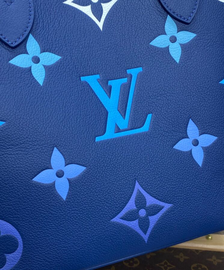 L.*V Neverfull MM M46514 Blue