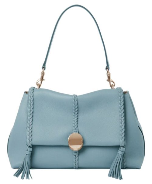 chl.oe Penelope Medium, Luxury Shoulder Bag, Grained Calfskin Handbag, Day-to-Evening Bag, Signature chl.oe Bag