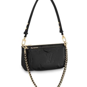 L.*V Multi Pochette, Luxury Cross-Body Bag, Monogram Empreinte Leather