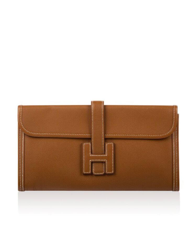 Her..mes Jige Elan 29 Clutch Epsom Leather