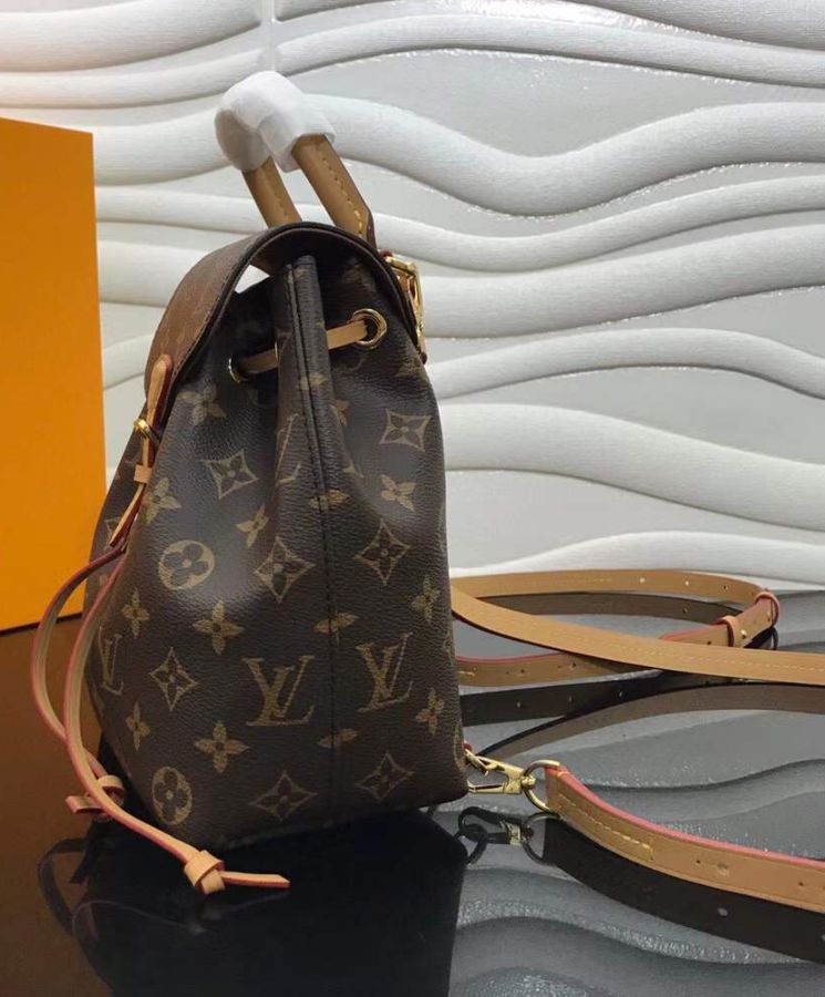 L.*V Montsouris, Monogram Canvas Backpack, Luxury Backpack, Winter 2020 Fashion, Designer Backpack