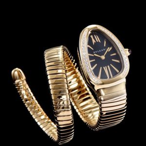 Bvl.gar 18ct gold, Diamond watch, Luxury timepiece, Gold watch, Bvl.gar watch