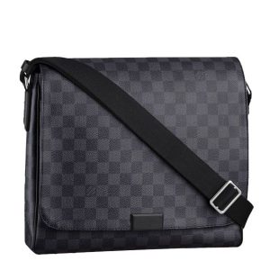 L.*V Damier, Damier District N41272 Black, Luxury Bag, Iconic Fashion Accessory.