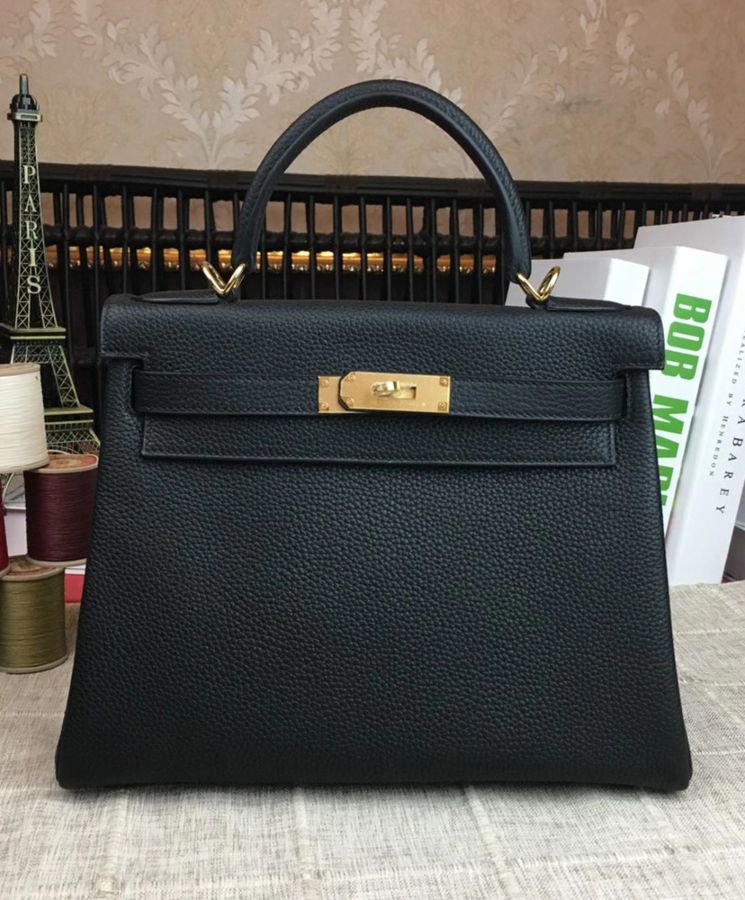 Her..mes Kelly Bag 28 Togo Leather