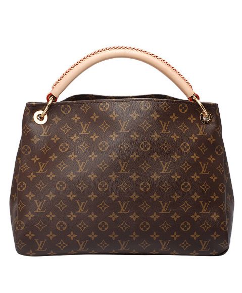 L.*V Monogram Canvas Artsy MM M40249 Brown