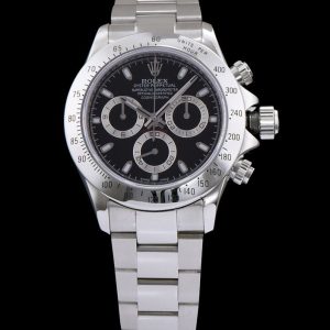 Ro.le.x Stainless Steel, White Dial Dayton Watch, Luxury Timepiece, Stainless Steel Bracelet, Waterproof Watch