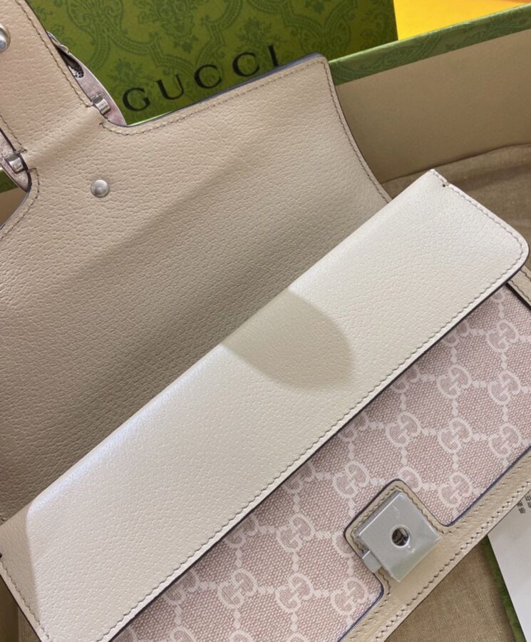 G.U.C.C Dionysus Small GG Bag Cream