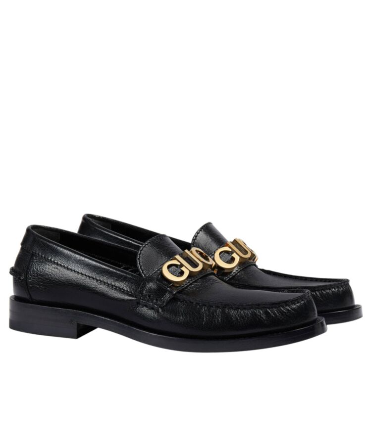 G.U.C.C Women’s G.U.C.C Leather Loafer Black