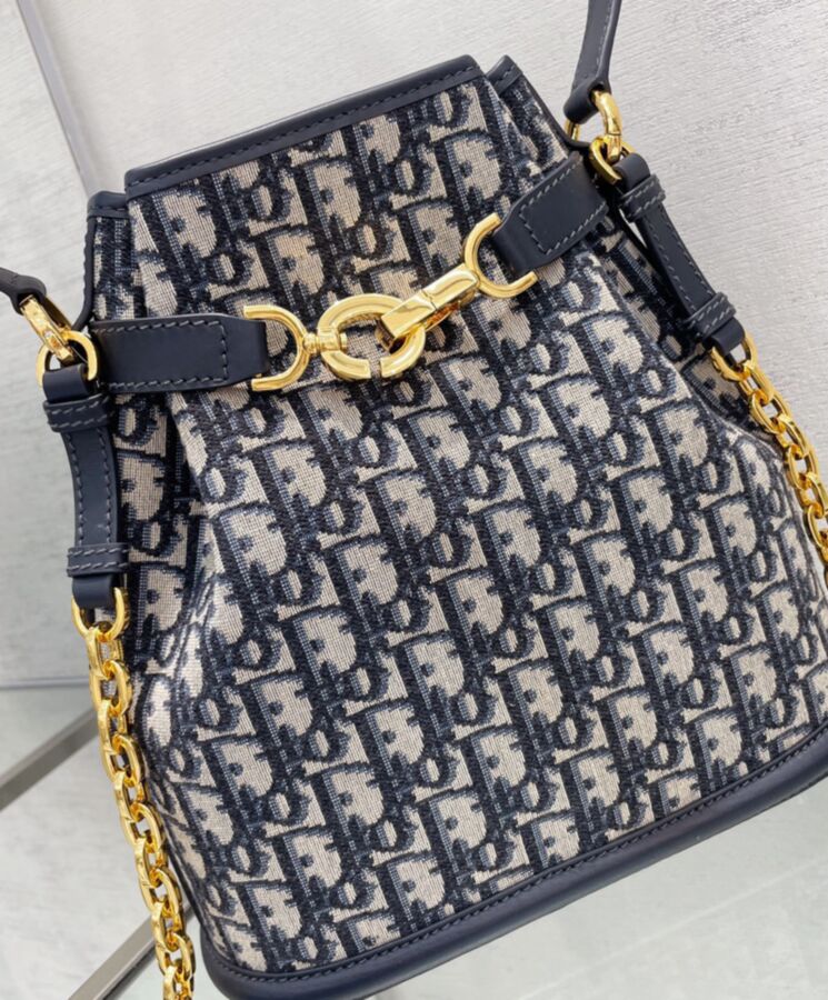 Di.ar Medium C’Est Di.ar Bag Dark Blue