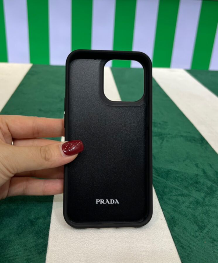 Pra.-da Saffiano Cover For Iphone 1ZH131