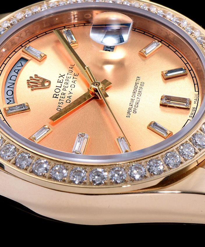 Ro.le.x Day-Date President Automatic Watch Golden