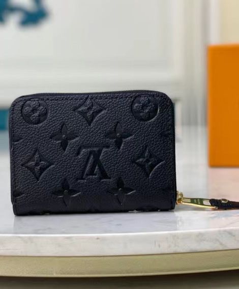 L.*V ZIPPY COIN PURSE M60574 Black