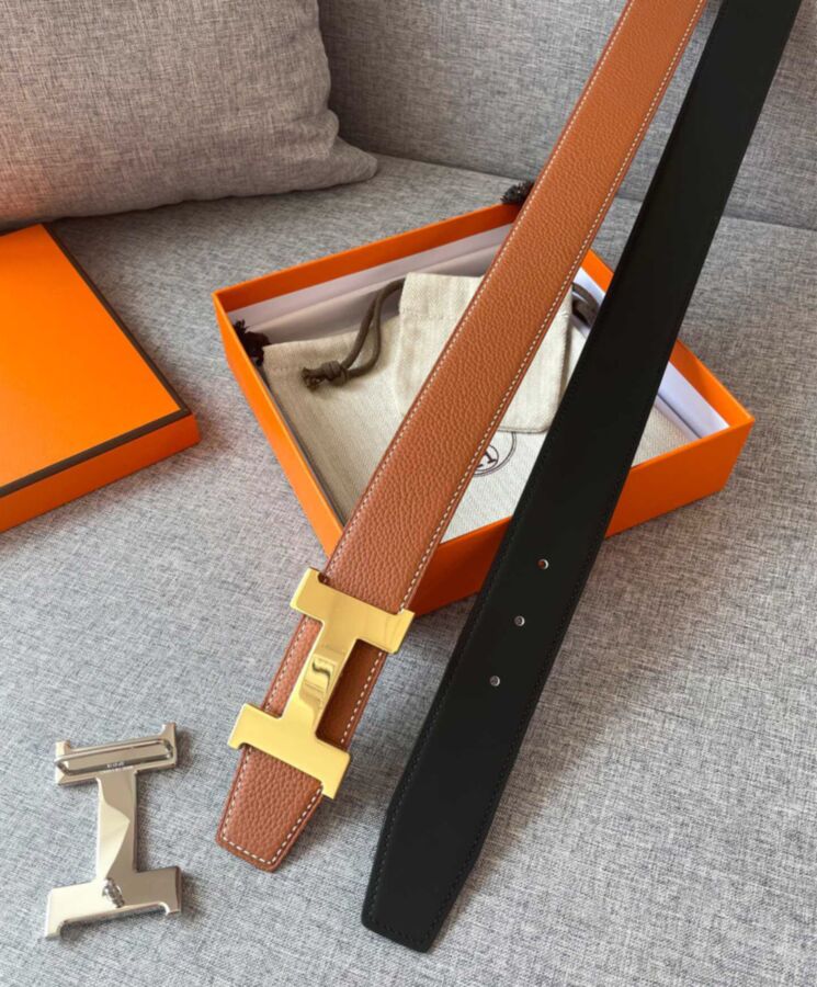 Her..mes Constance Belt Buckle & Reversible Leather Strap 38mm