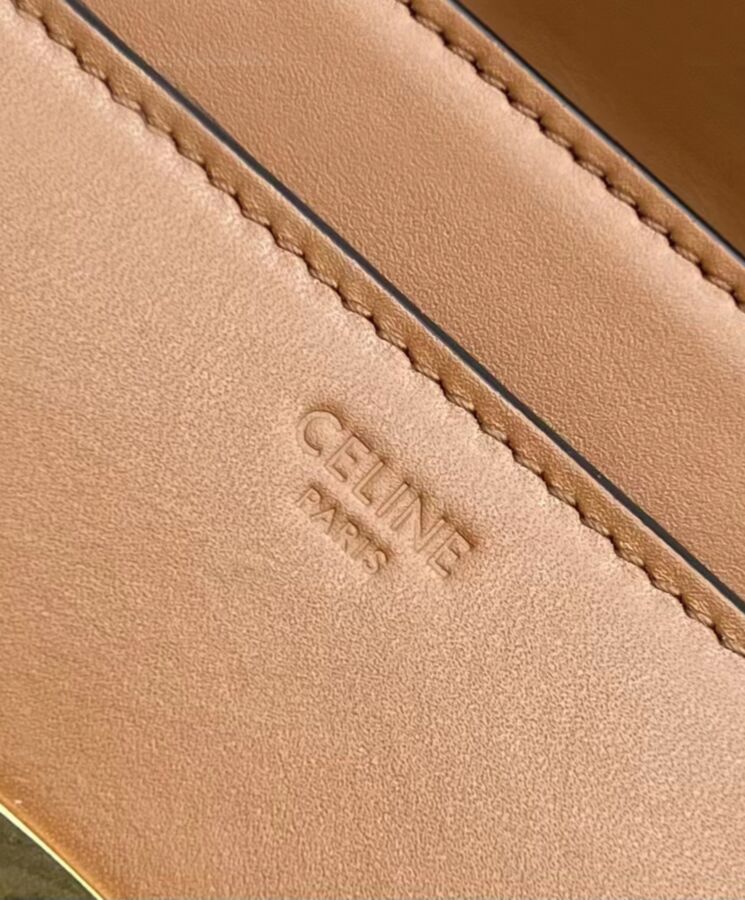 Ce.line Mini 16 In Natural Calfskin