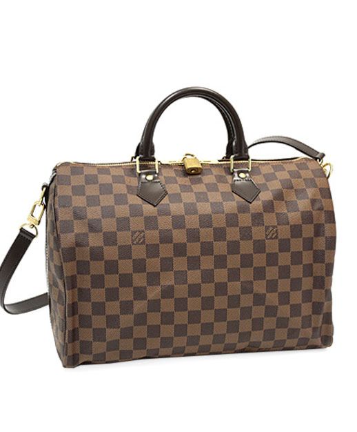 L.*V Damier Speedy N41182 Brown