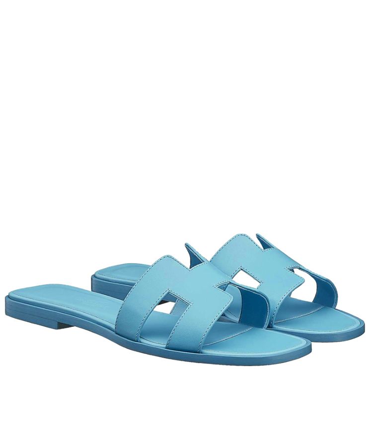 Her..mes Oran Sandal Light Blue