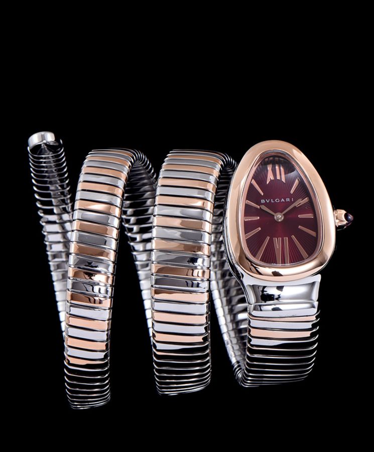 Bvl.gar two-tone steel automatic watch Henna