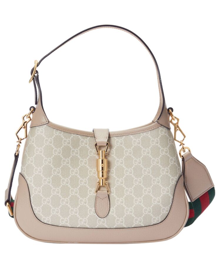 G.U.C.C Jackie 1961 Small GG Shoulder Bag Cream