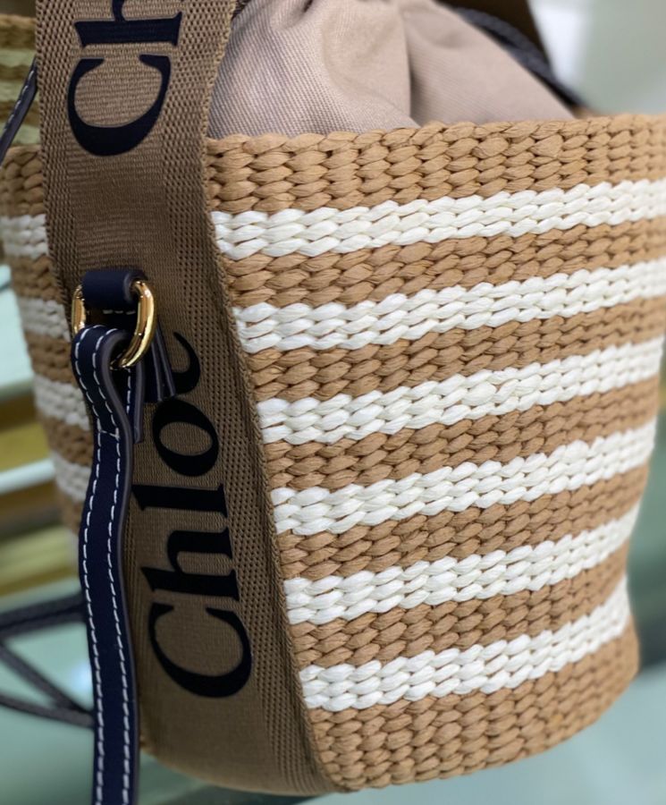 chl.oe Small Woody Basket Khaki