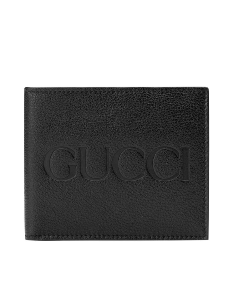 G.U.C.C Wallet With Embossed G.U.C.C Logo 658668 Black