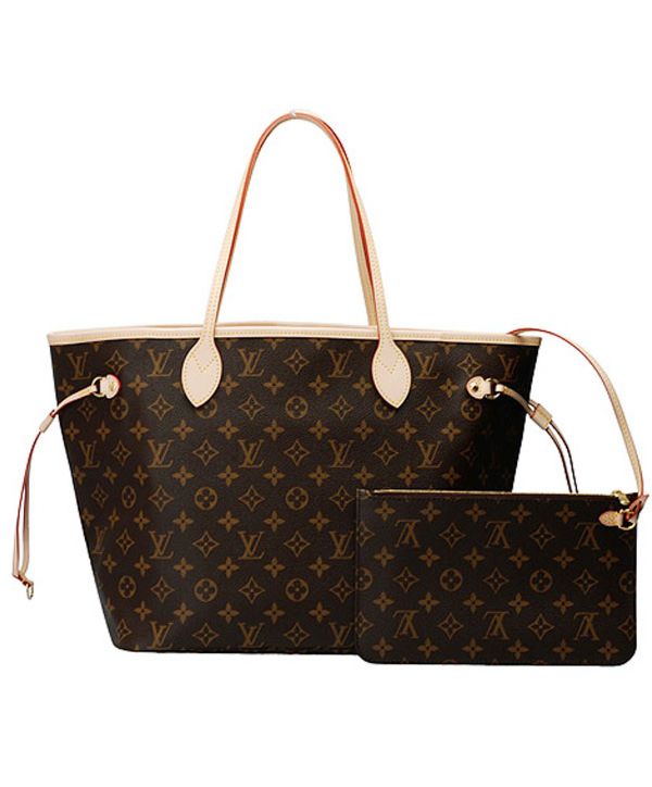 L.*V Monogram Neverfull M40997 Yellow