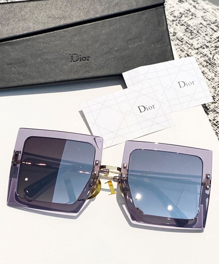 Di.ar Large-size square frame sunglasses, High-fashion sunglasses, UV protection sunglasses, Luxury sunglasses