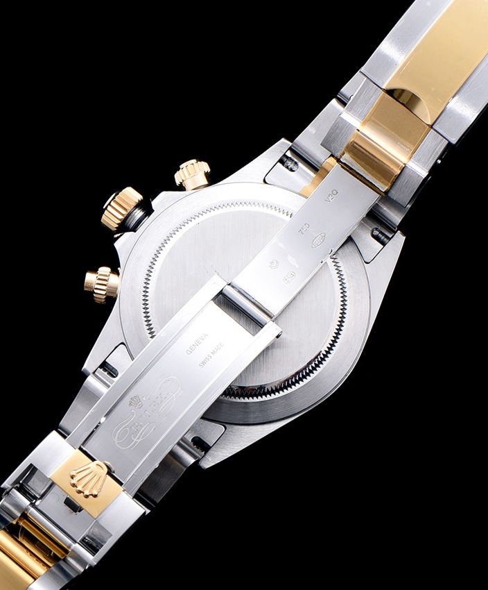 Ro.le.x Men's Daytona, Two-Tone Watch, Luxury Timepiece, Automatic Movement, Scratch-resistant Sapphire Crystal