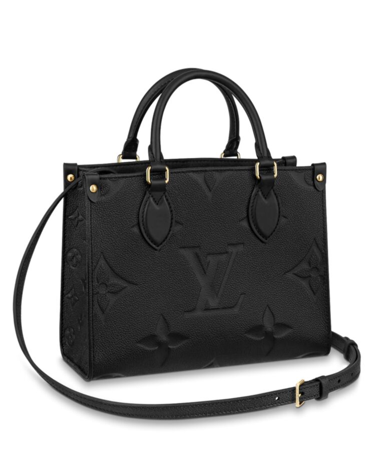 L.*V Onthego PM Tote Bag M45653 Black