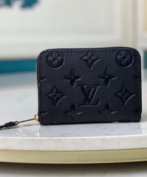 L.*V ZIPPY COIN PURSE M60574 Black