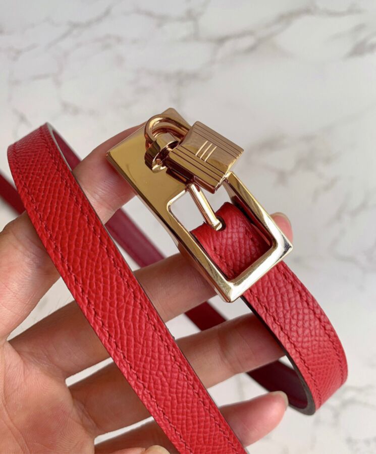 Her..mes Lucky 15 Reversible Belt