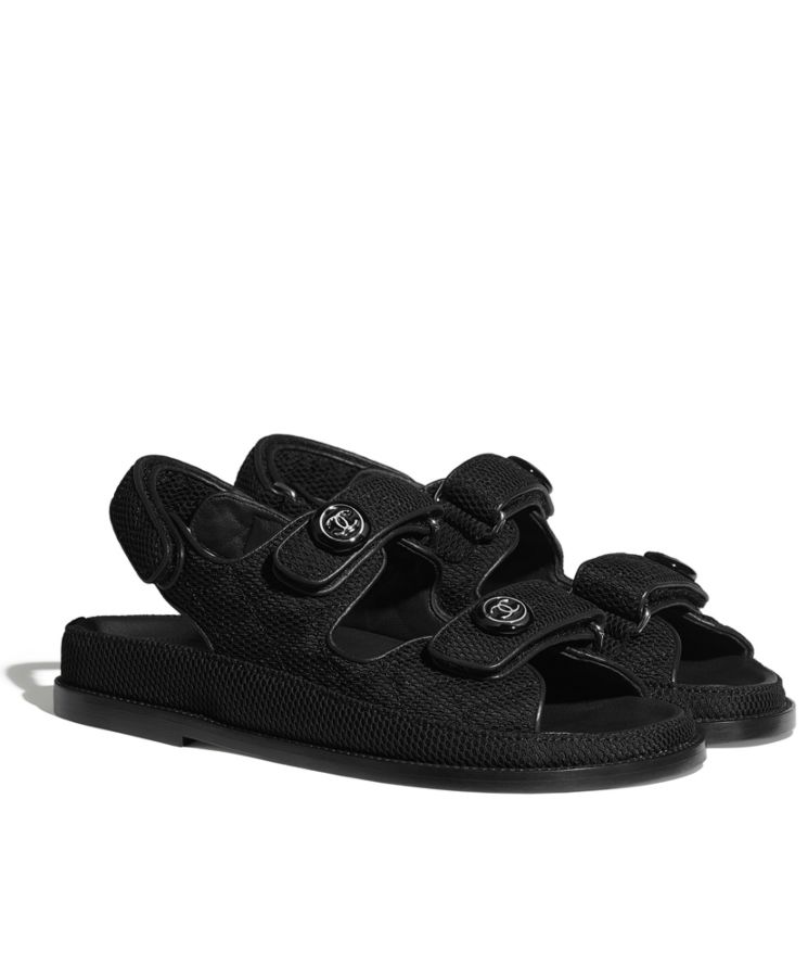 Cha.nel Women’s Sandals G35927 Black