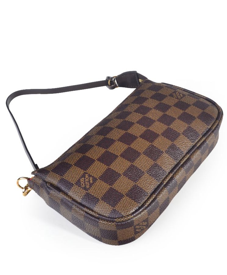 L.*V Damier Pochette Accessories N41206 Brown